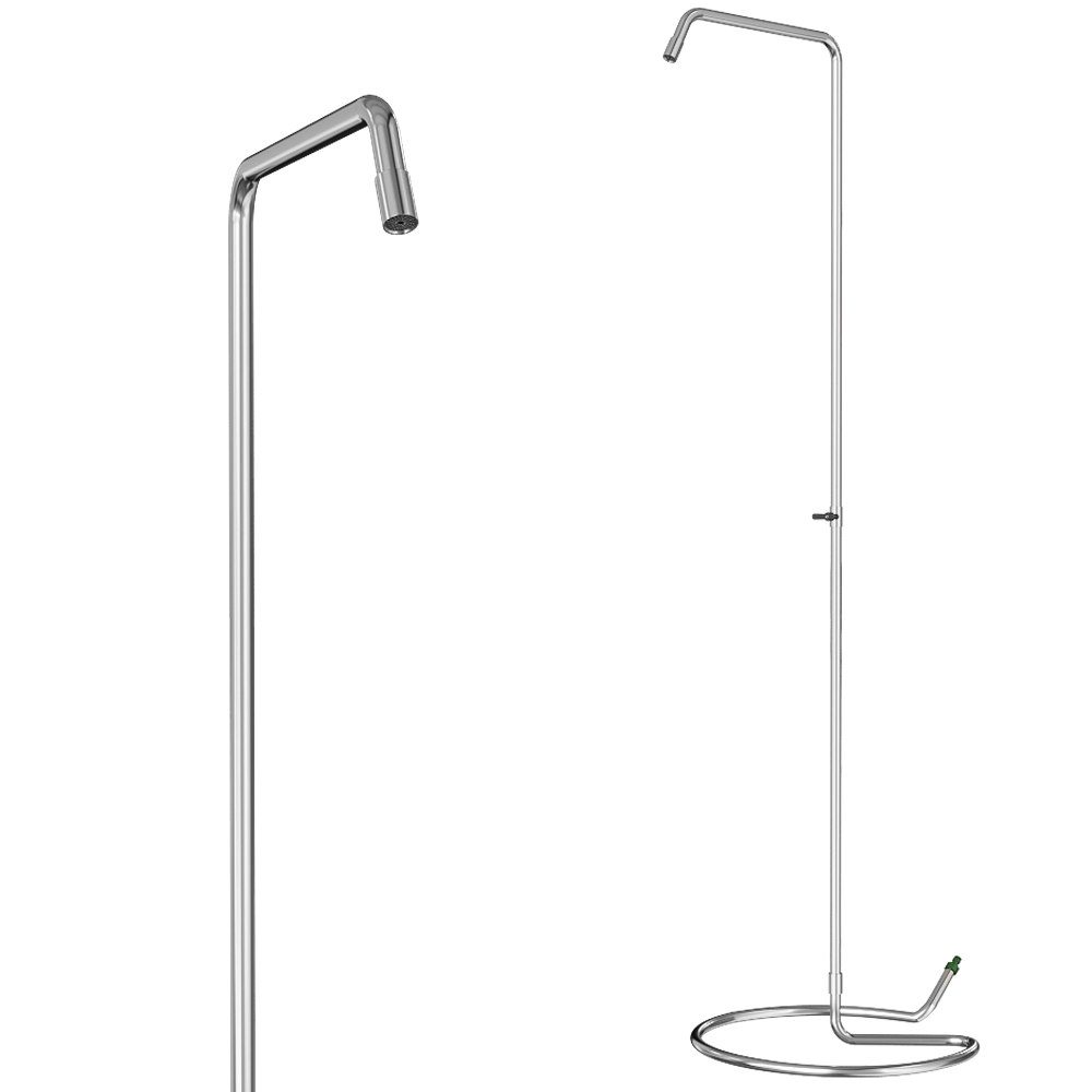 Weltevree - Outdoor Shower Serpentine 3D Model