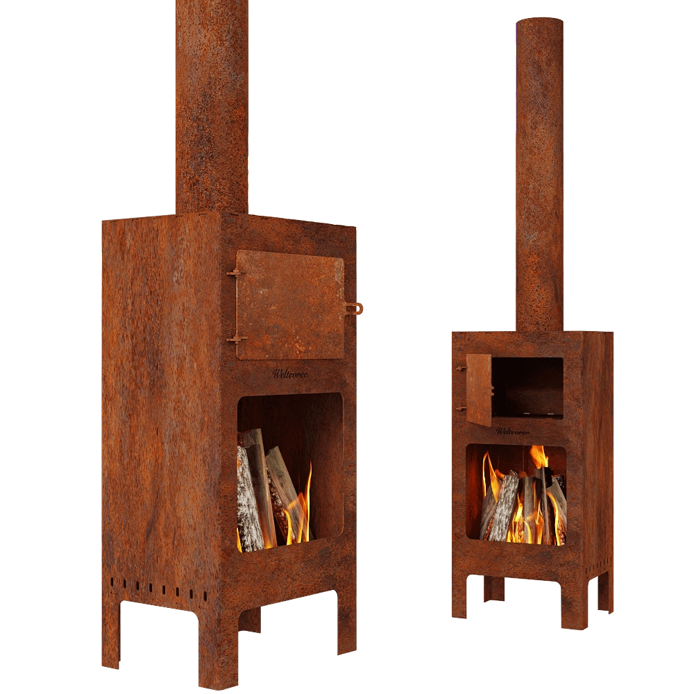 Weltevree - Stove Outdooroven 3D Model