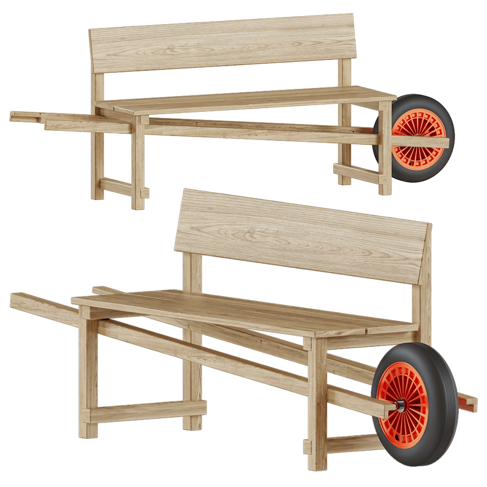 Weltevree - Wheelbench 3D Model