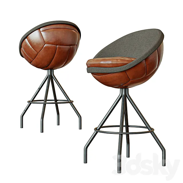 WEMBLEY FOOTBALL COUNTER STOOL (by Lento) 3DModel