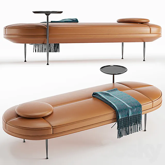 Wendelbo WON Canoe daybed 3DModel