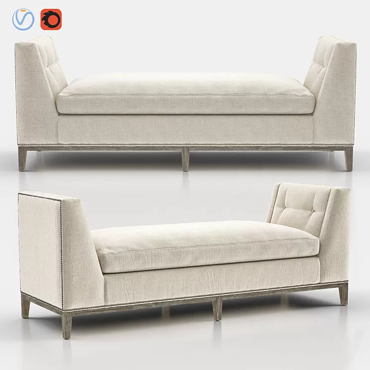 WENDELL Bench 3D Model