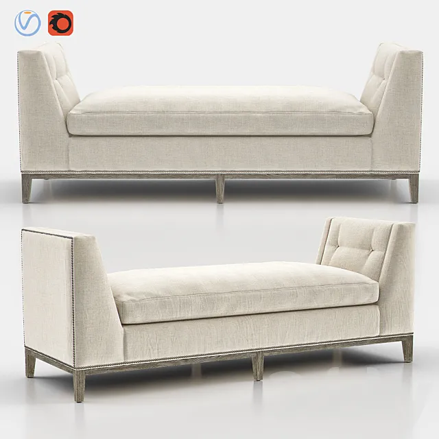 WENDELL Bench 3DModel