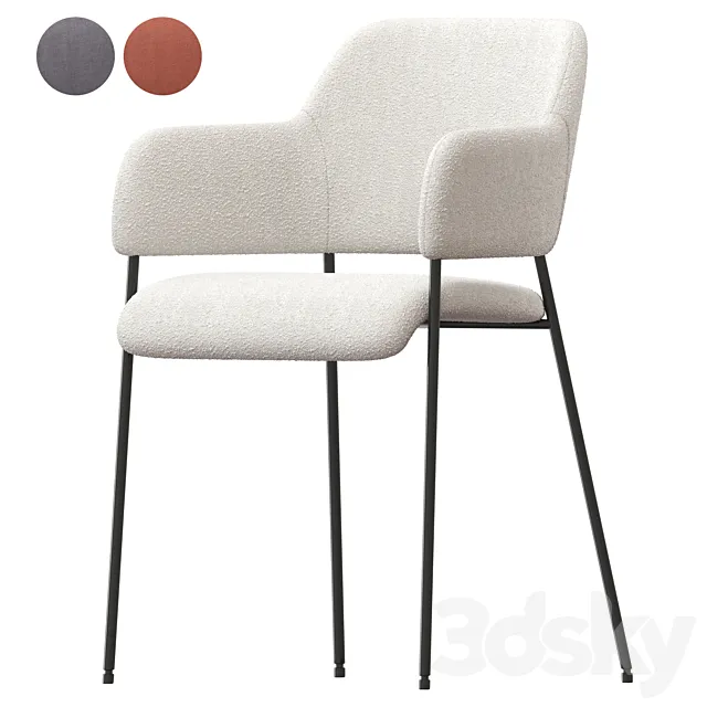 Wendy Chair by Bergenson Bjorn 3D Model