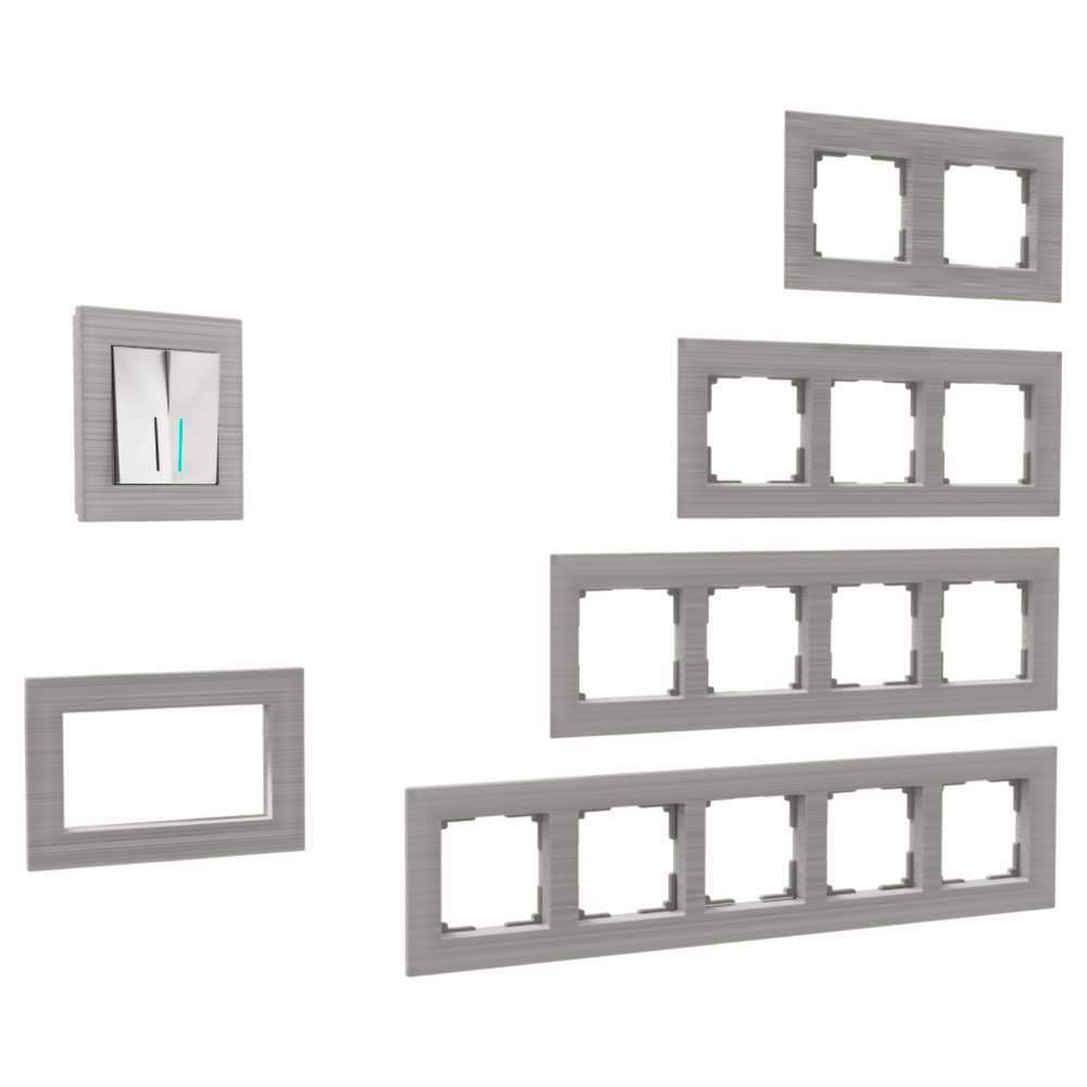 Werkel - Sockets and switches Favorite Aluminum 3D Model