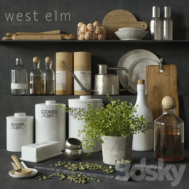 West elm 3D Model