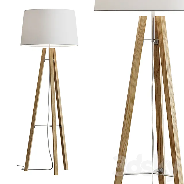 West Elm _ Tripod Wood Floor Lamp Free Download