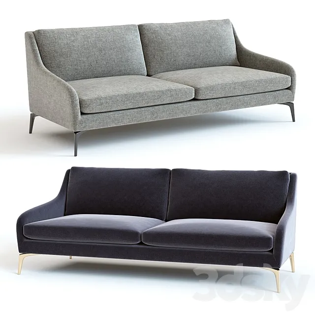 West Elm Alto Sofa 3DModel