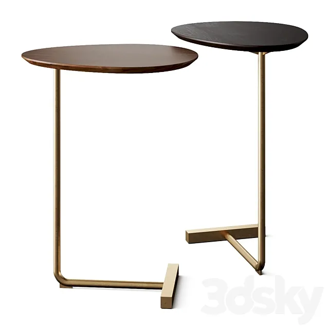 West Elm Charley C Side Table 3D Model
