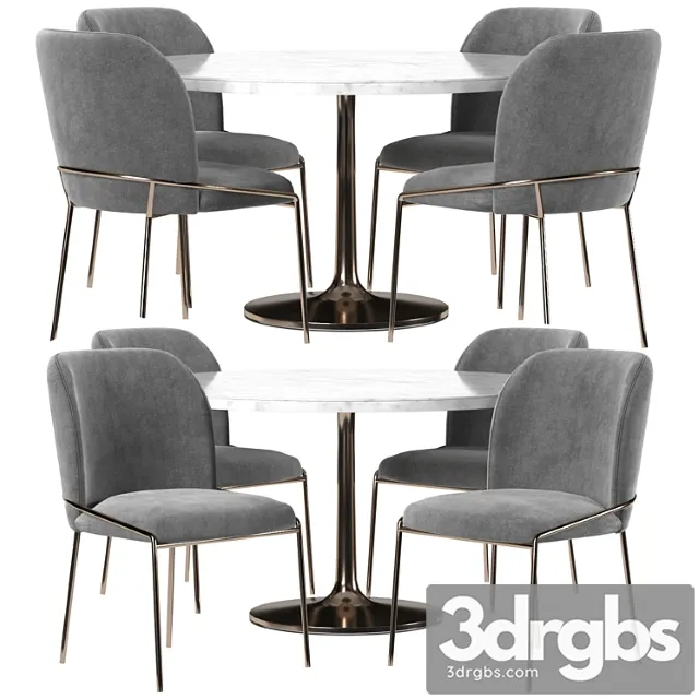 West elm & crate and barrel dining set