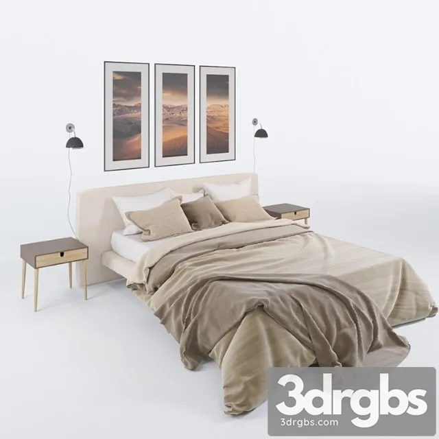 West Elm Dust 1 3D Model Free