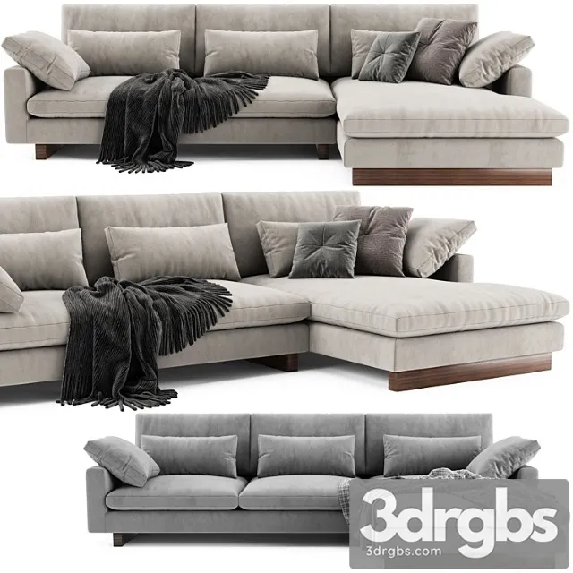 West elm harmony chaise longue