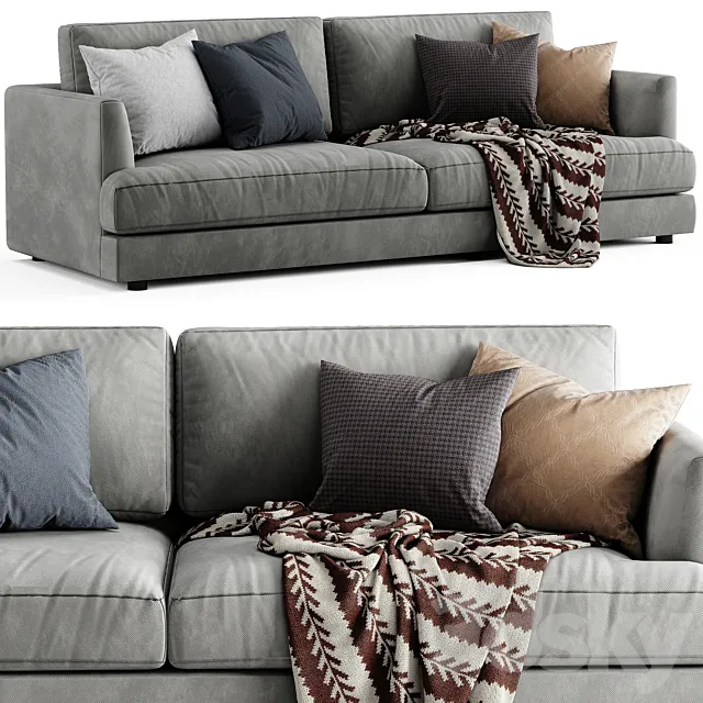 West Elm Haven sofa 3D Model
