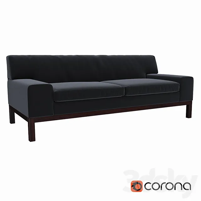 West Elm Lorimer Sofa 3DModel