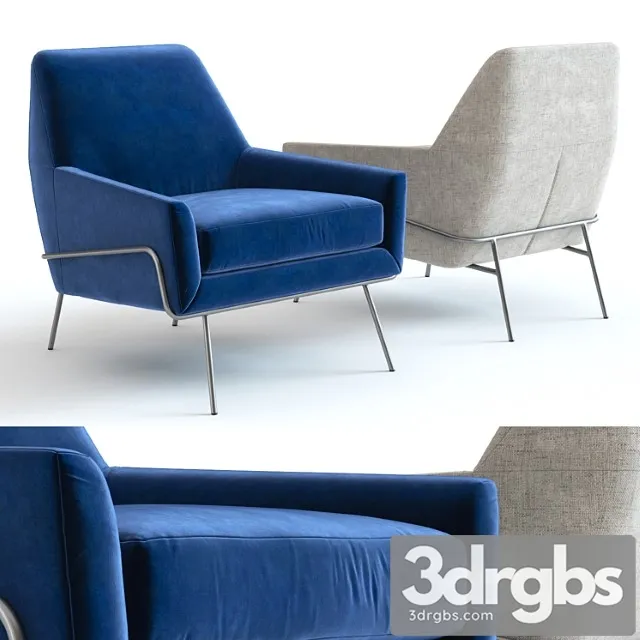 West elm lucas wire base chair