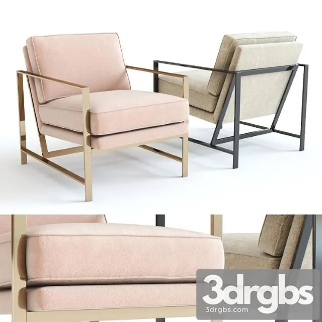 West elm metal frame chair