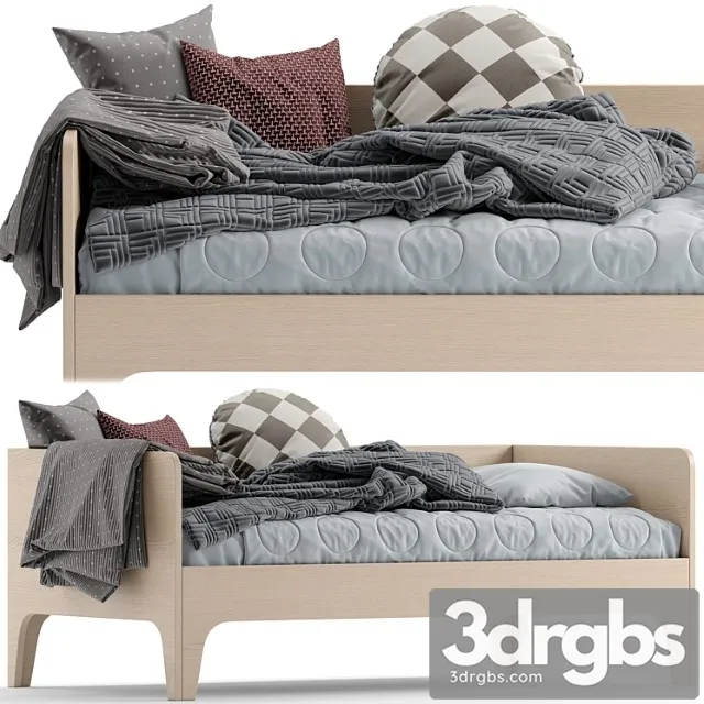 West Elm Oeuf Perch Toddler Bed 3D Model Free