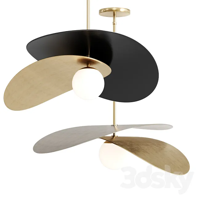 WEST ELM Olivia Pendant 3D Model