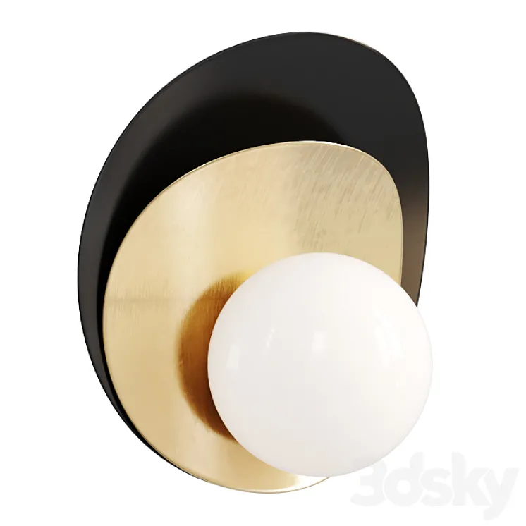 WEST ELM Olivia Sconce 3D Model Free