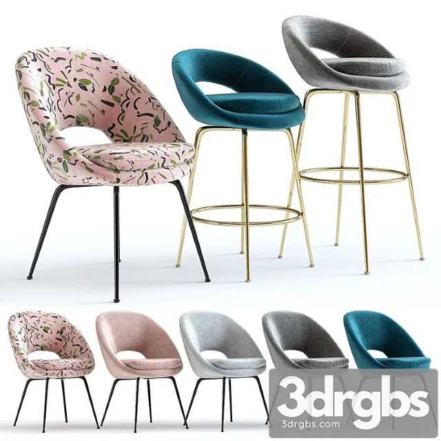 West elm orb dining chair