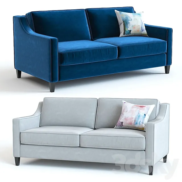 West Elm Paidge Sofa 3DModel
