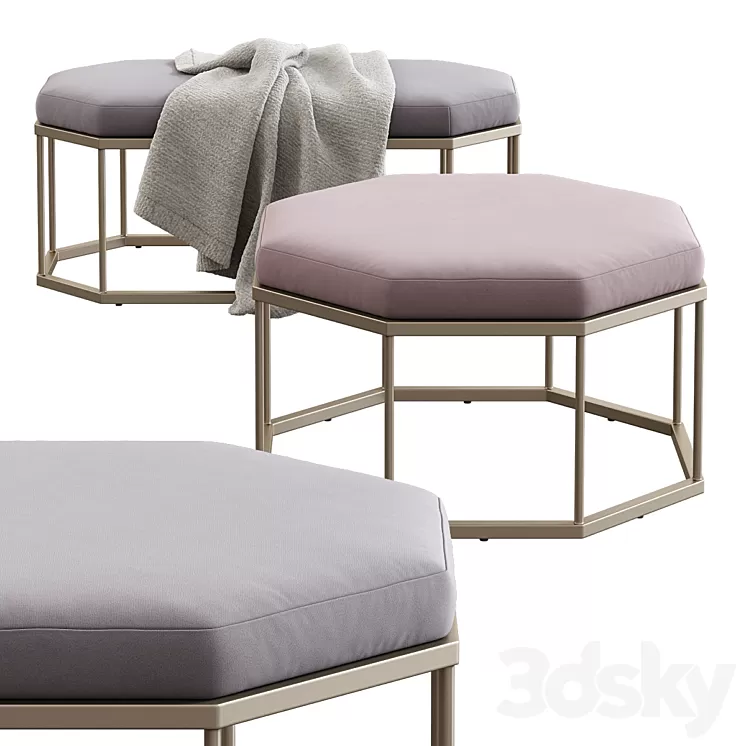 West Elm / Roar + Rabbit ™ Geo Ottoman