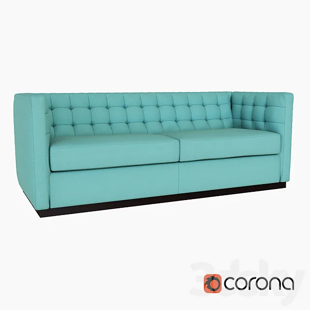 West Elm Rochester Sofa 3D Model