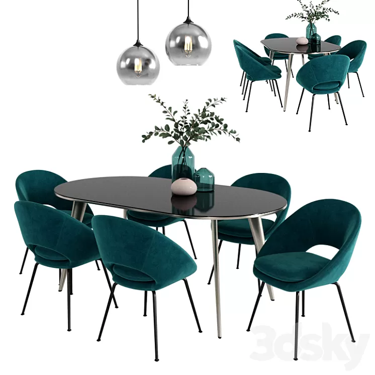 WEST ELM set 13 3D Model
