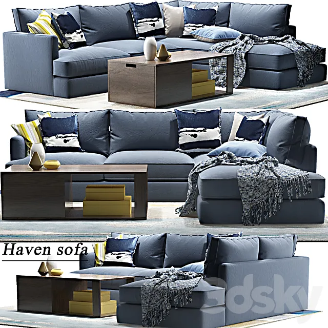 West elm set 3DModel