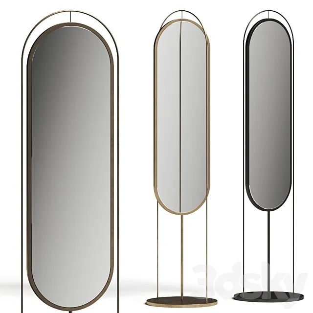West Elm Tall Oval Floor Mirror Free Download