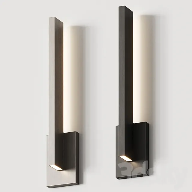 West Elm Thin Modern Sconce 3D Model
