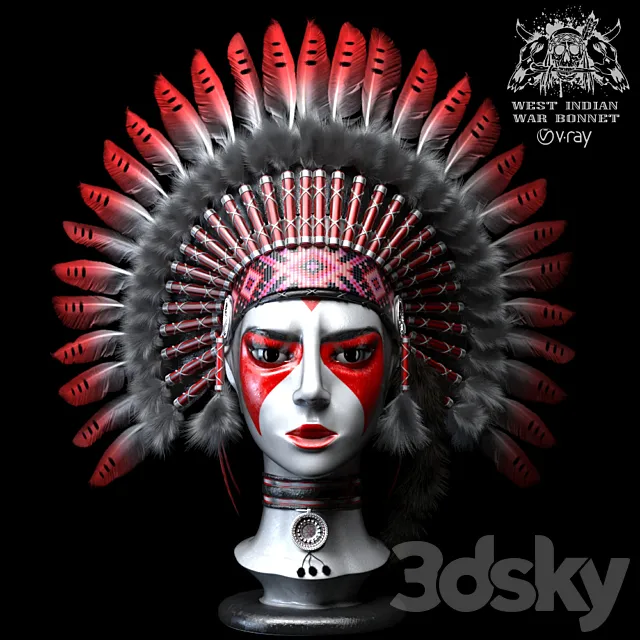 West Indian war bonnet Free Download