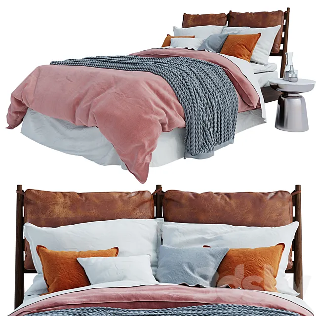 Westelm Arne Bed 3D Model