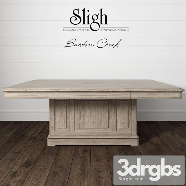 Westlake Dining Work Table Sligh Barton Creek 3D Model Free