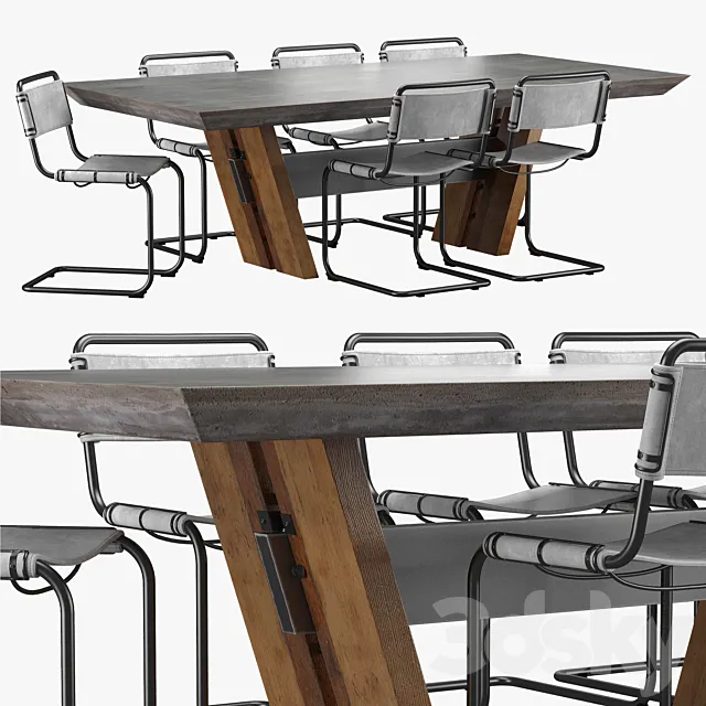 westside table 3DModel