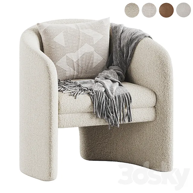 Westwing Mairo armchair 3D Model