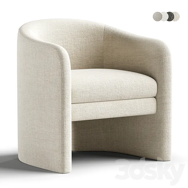 Westwing Mairo armchair 3D Model