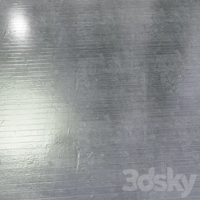Wet Wood Floor Texture 3DModel