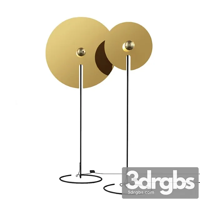 Wever & ducre mirro floor lamp 3D Model Free