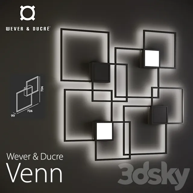 Wever & Ducre Venn 3DModel