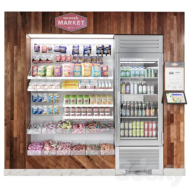 Wework store 3D Model