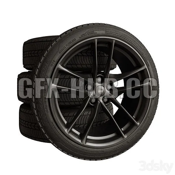 Wheel BBS 3D Model