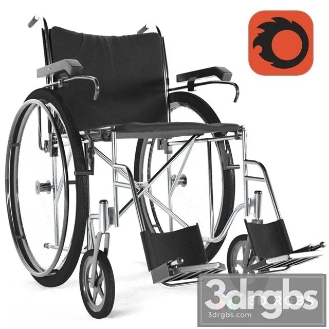 Wheel Chair 3D Model Free