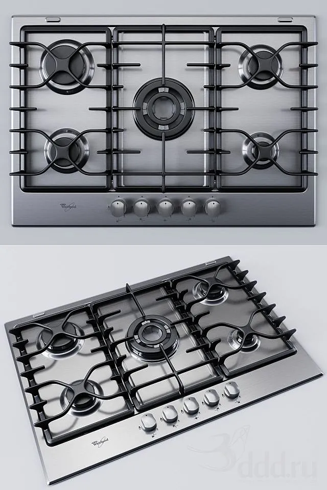 Whirpool AKT797IX 3DModel