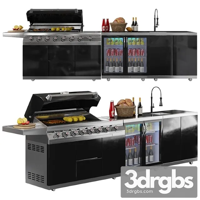 Whistler Outdoor Grill 2 3D Model Download