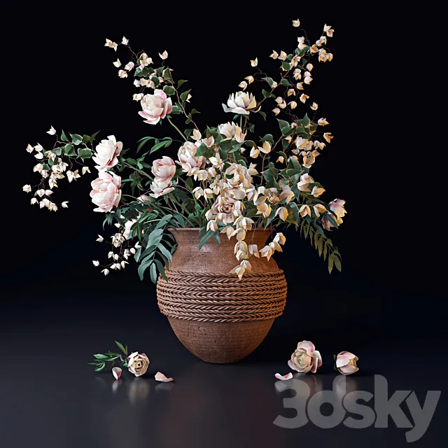 White bouquet Free Download