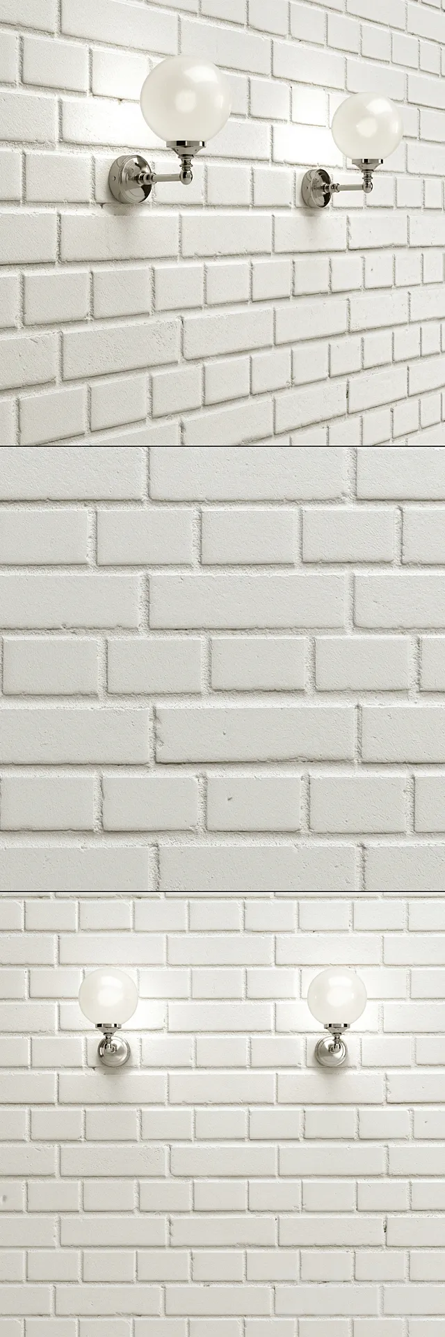 White brick 3DModel