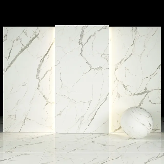 White Calcatta 02 3D Model