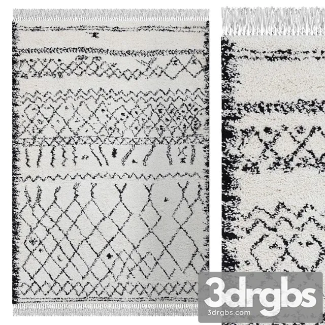 White Carptet 3D Model Free