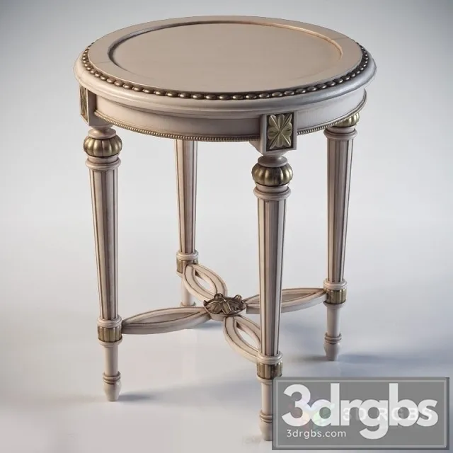 White Classic Tab 3D Model Free